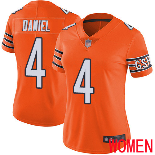 Chicago Bears Limited Orange Women Chase Daniel Alternate Jersey NFL Football #4 Vapor Untouchable->youth nfl jersey->Youth Jersey